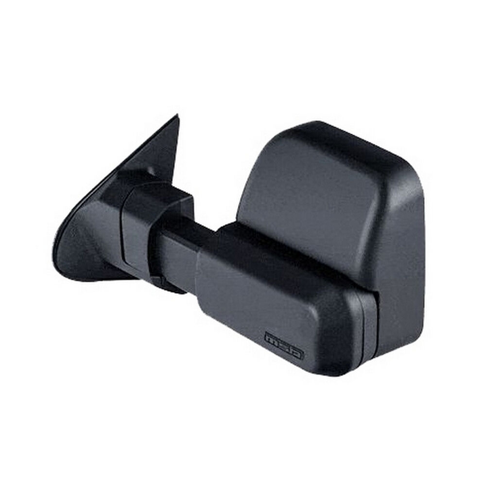 MSA 4x4 TM2400 Towing Mirrors fits Toyota Landcruiser 80 10/1989-01/1998 Black Manual