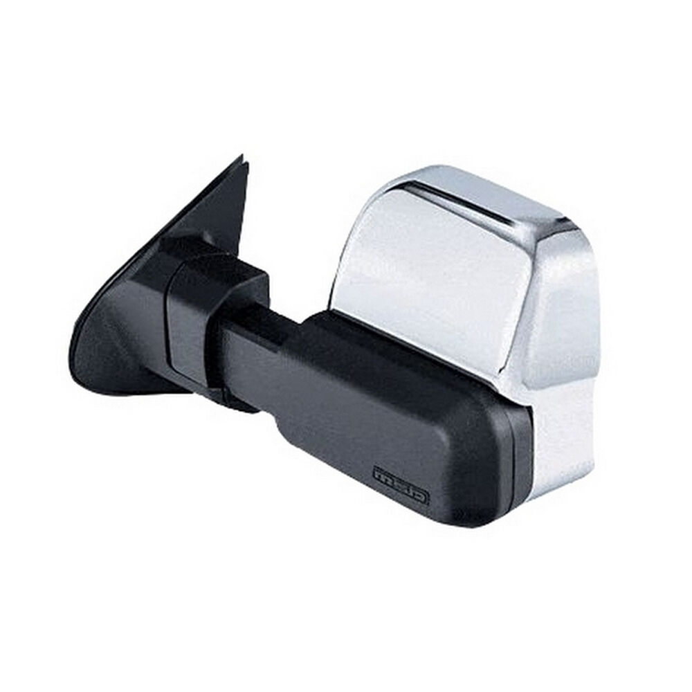 MSA 4x4 TM2401 Towing Mirrors fits Toyota Landcruiser 80 10/1989-01/1998 Chrome Manual