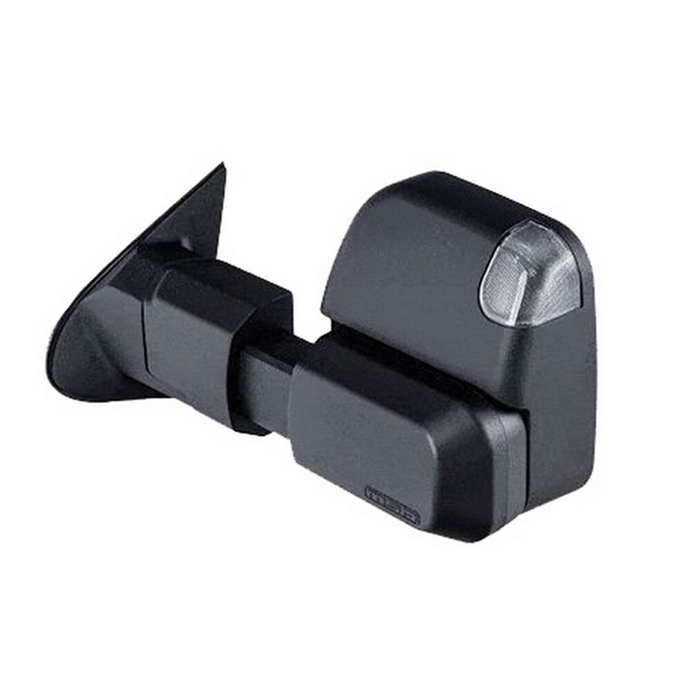 MSA 4x4 TM950 Towing Mirrors To Suit Isuzu Dmax/MUX 2021-On Black Electric BSM Indicators Powerfold