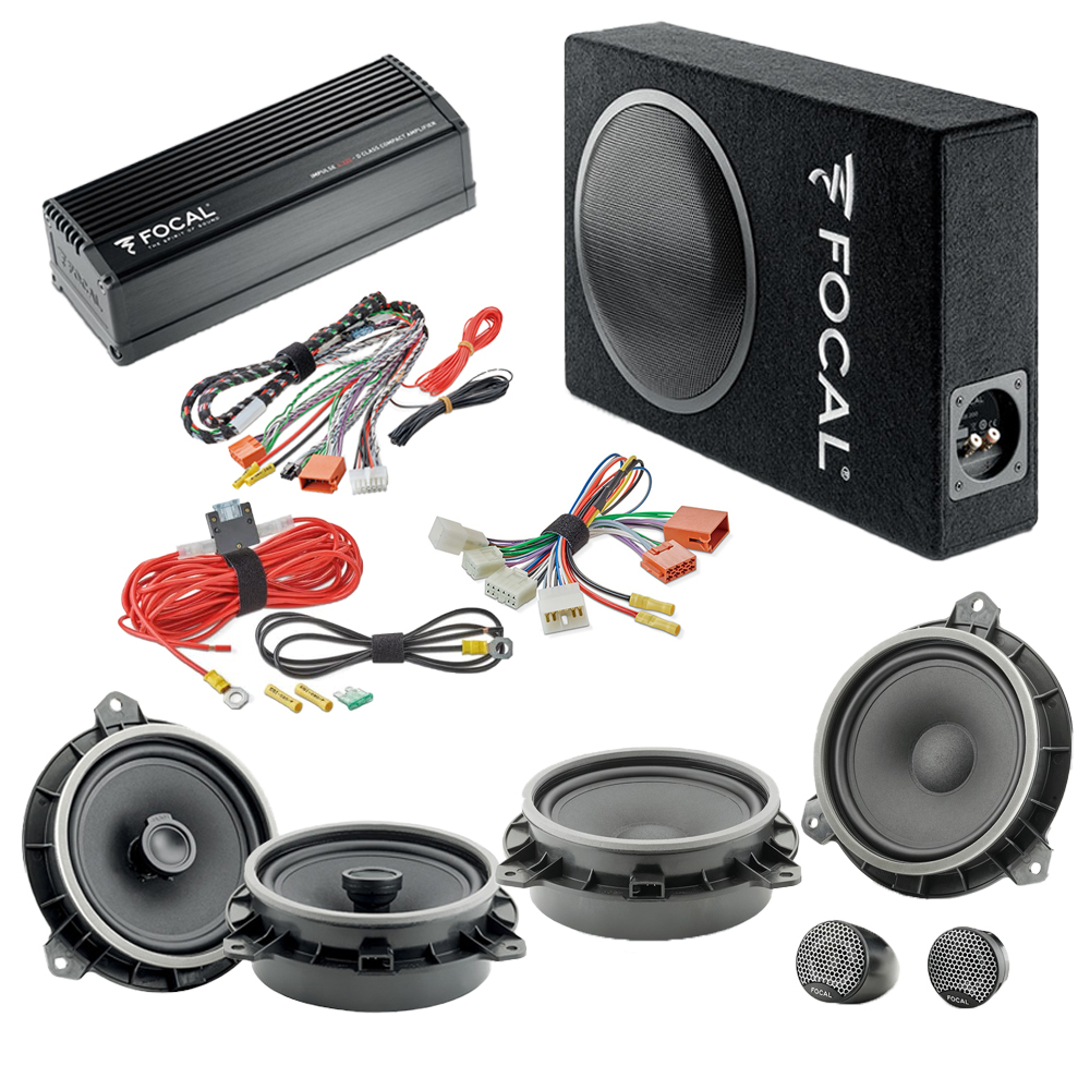 Pioneer 6.5" Coaxial Speakers + Adaptor Pods For Toyota Hilux – 300W, Rear Door Fit