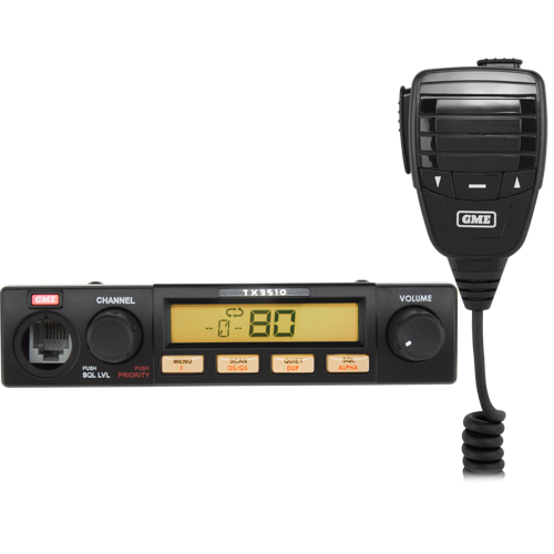 GME TX3510S 5 Watt Compact UHF CB Radio with ScanSuite™