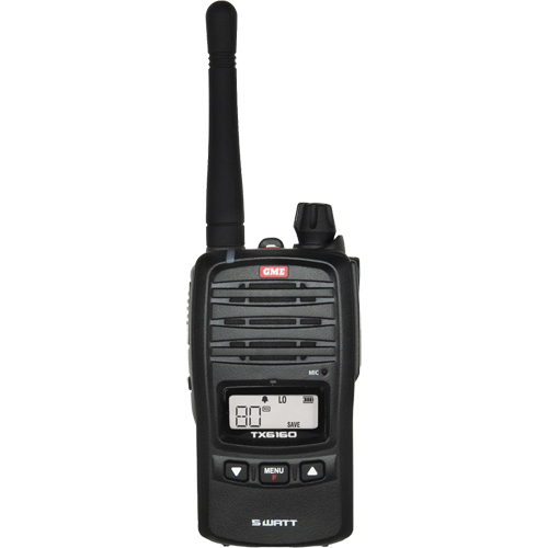 GME TX6160X 5/1 Watt IP67 UHF CB Handheld Radio