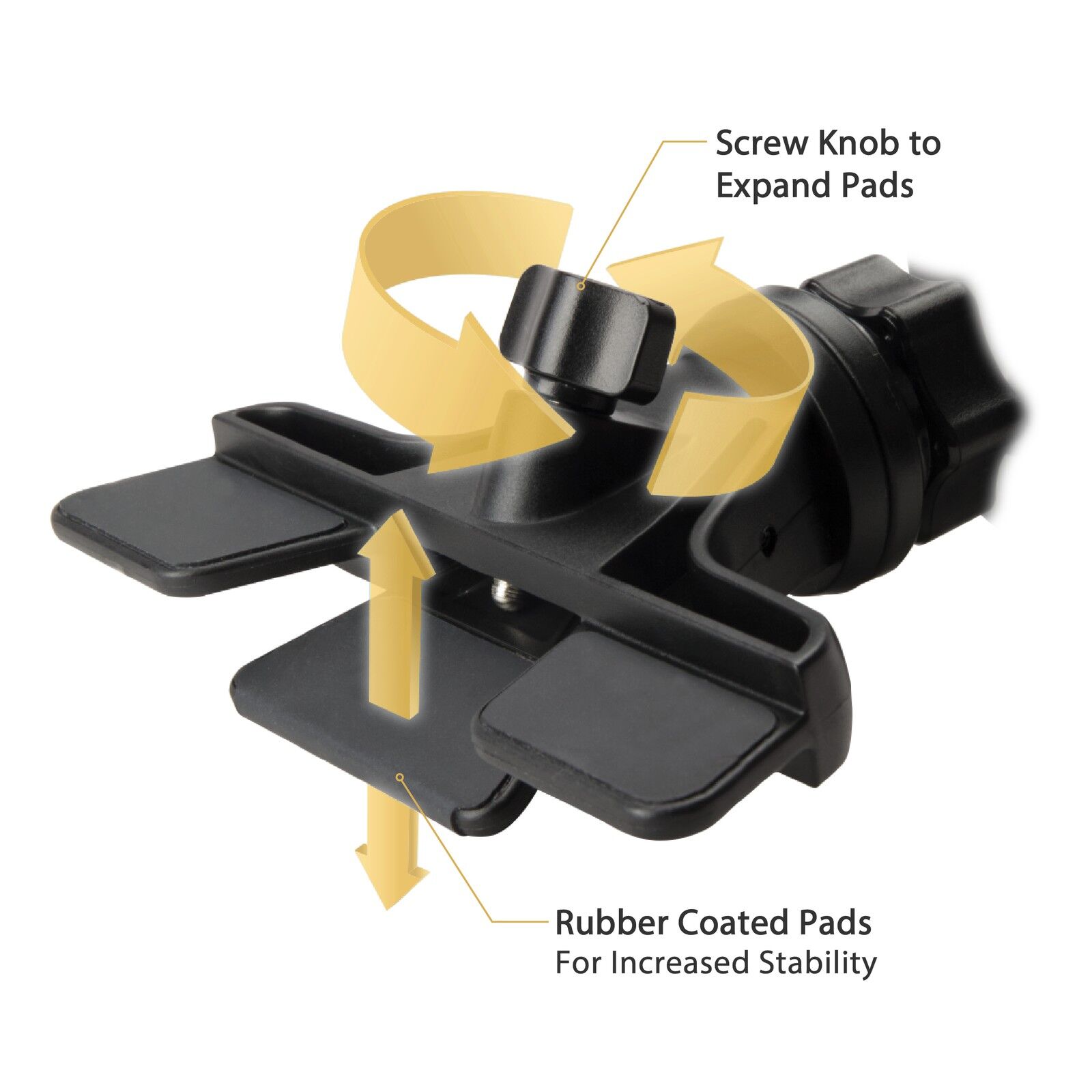 Scosche UH4CDPDV-SP CarMount 3-in-1 Universal CD Slot, Dash & Vent Phone Mount Kit