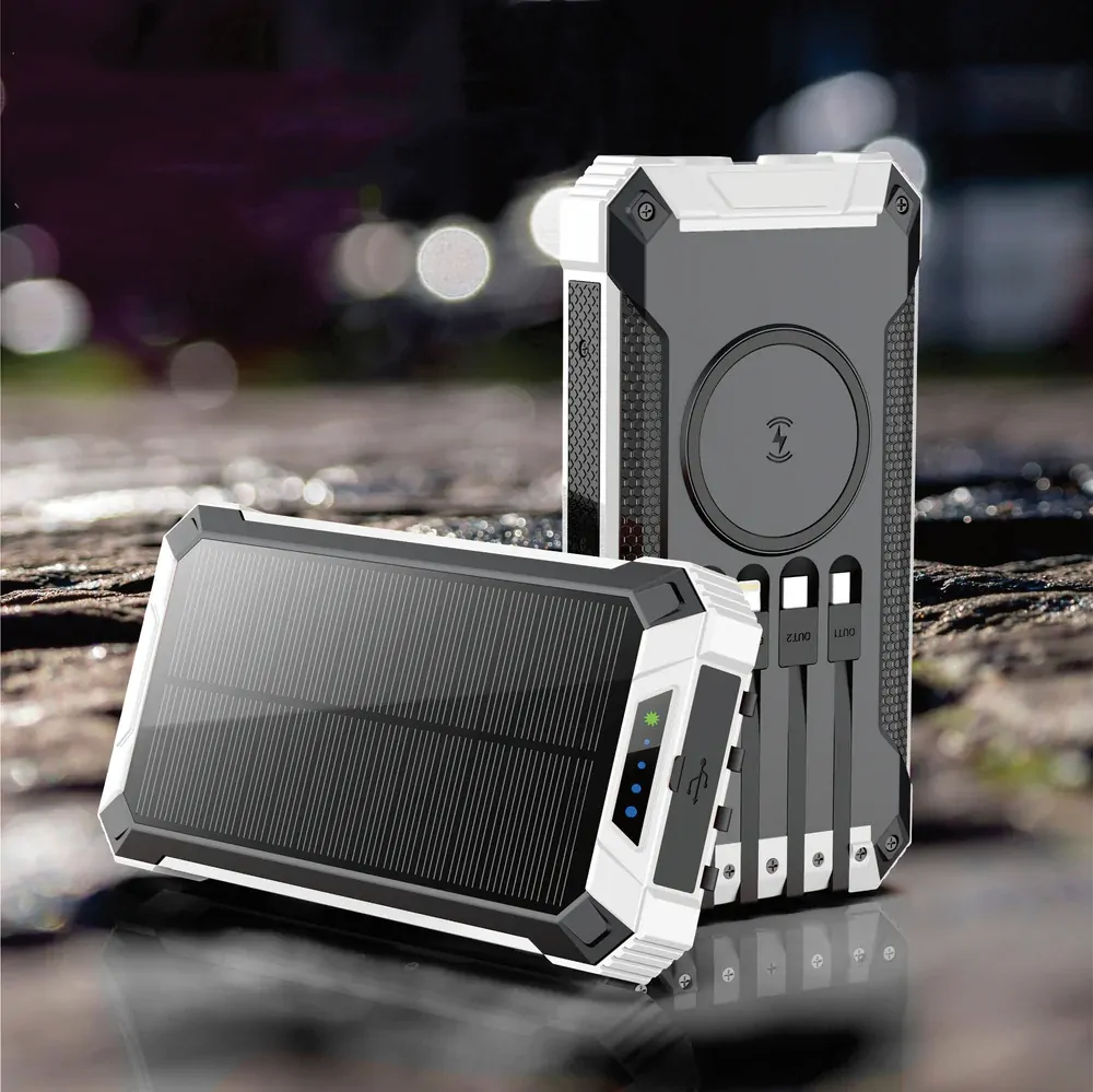 Uniden UPP200S Wireless Solar Power Bank