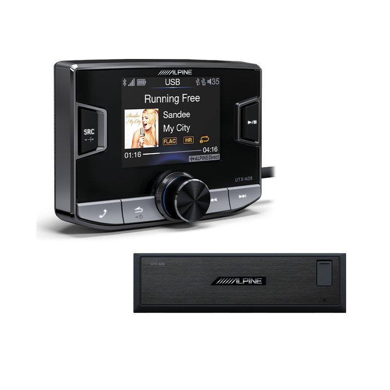 Alpine UTX-A09 Premium Audio Media Player for Sound Upgrade