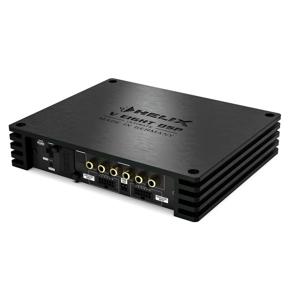 HELIX NEXT V EIGHT DSP ULTIMATE - 8 Channel Amplifier 12-High Level Inputs | 14ch DSP