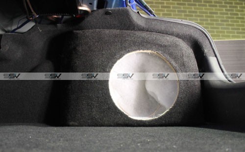 Sealed 12 inch subwoofer box to suit Holden VE Sedan 