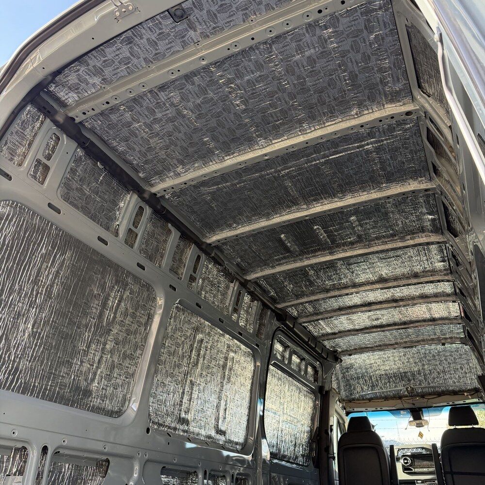 Car Builders To Suit Mercedes Sprinter Long Wheelbase Insulation Pack - Precut Van Liner