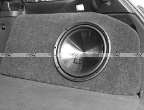 12inch sub fibreglass subwoofer box To Suit HSV Wagon EMPTY BOX & Holden VE Sportswagon 