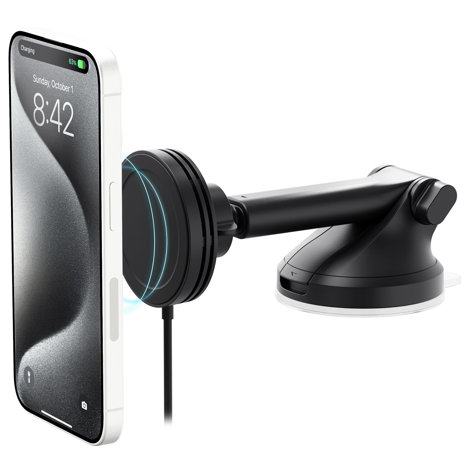 iOttie VLXWCG213 Velox Qi2 MagSafe Wireless Charging Dash & Windshield Mount