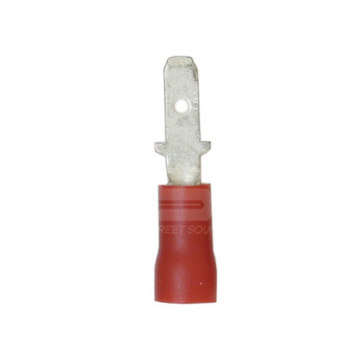 DNA WCI188 2.8mm Red Male Flat Blade 100 Pack