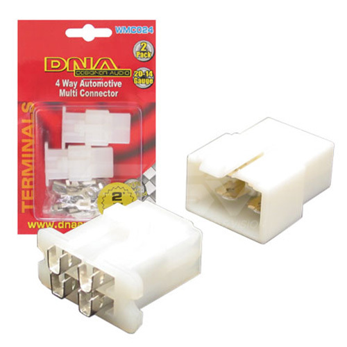 DNA WMC024 4 Way Auto Multi Connector 2 Pack