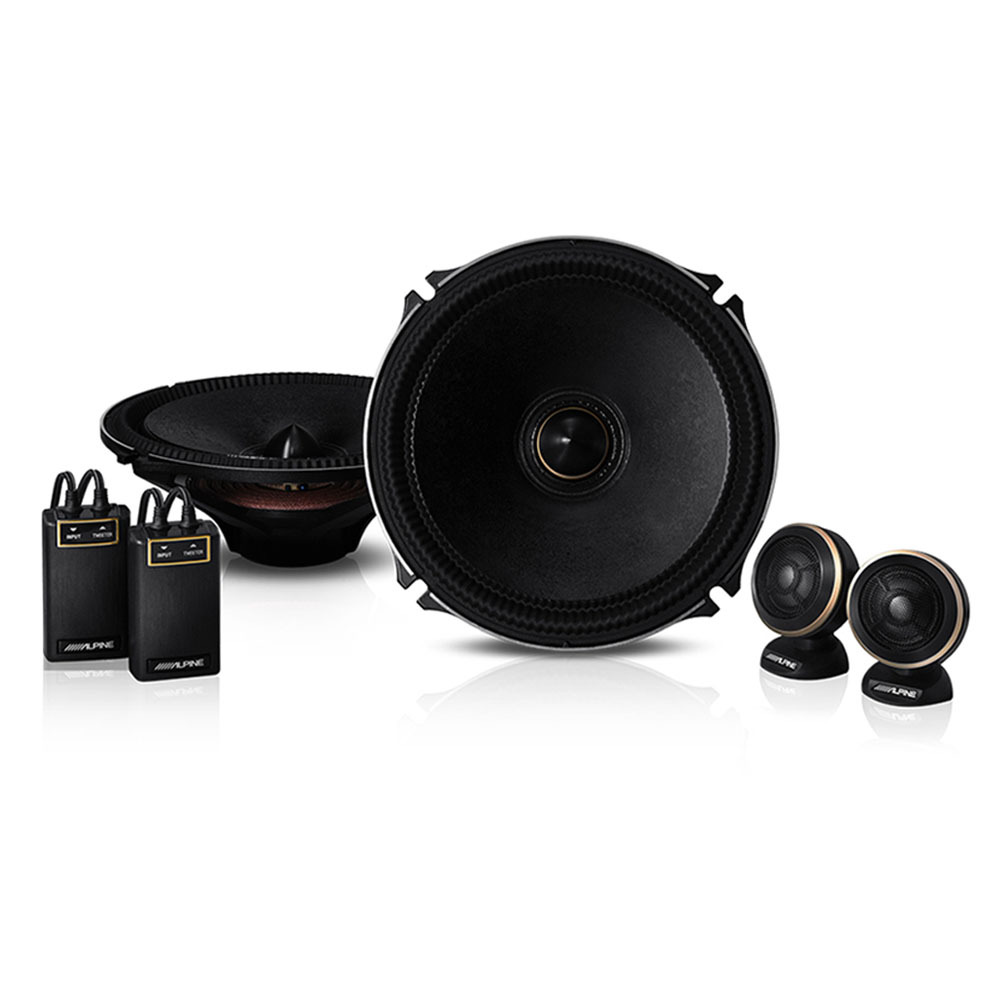 Alpine X-180S X-Premium Sound 7 Component Speakers