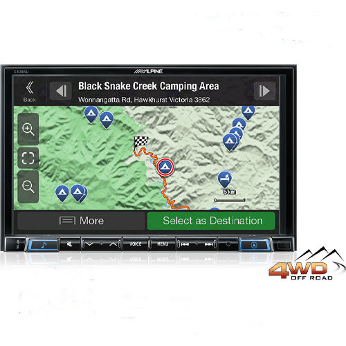Alpine X308AU 8” Apple CarPlay / Android Auto / Primo 3.0 Navigation / HDMI / USB / Bluetooth /  FLAC / DAB+ Receiver