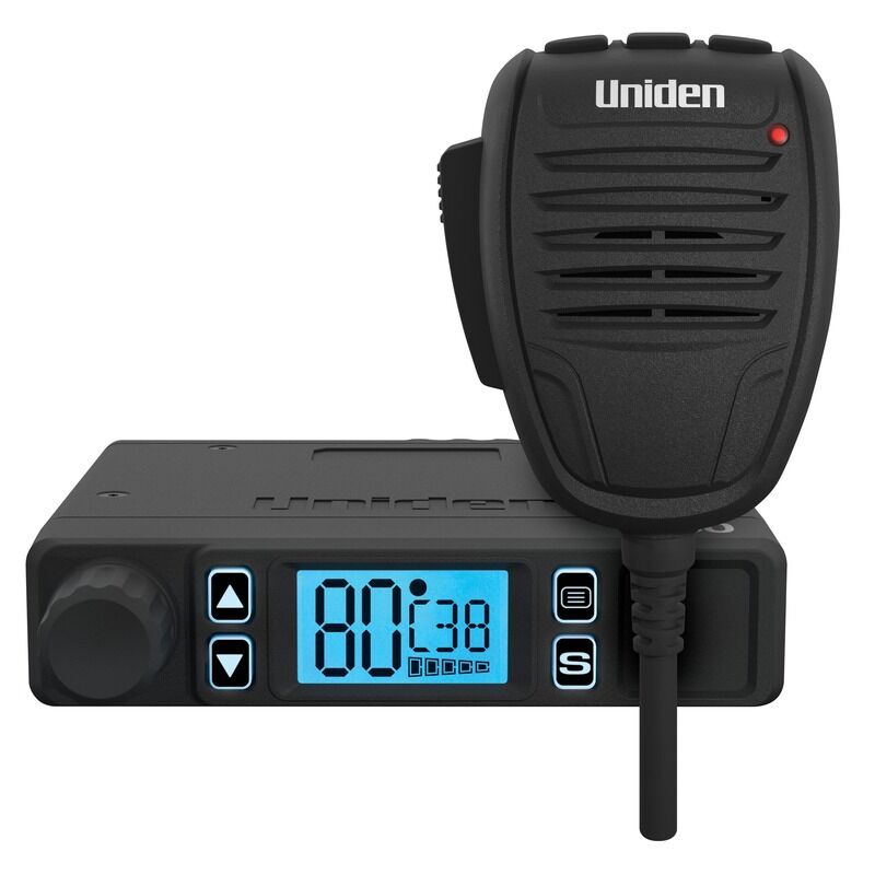 Uniden X80 5W Compact UHF CB Mobile Radio
