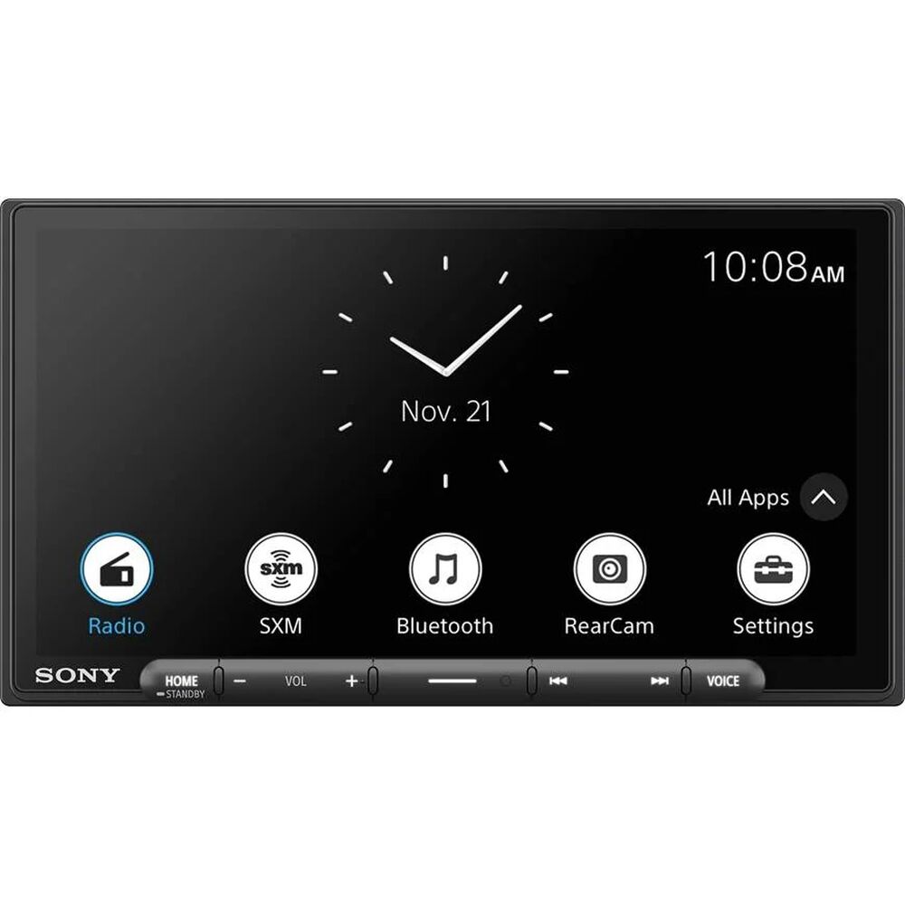 Sony XAV-AX6000 Wireless Apple CarPlay and Android Auto Digital Media Receiver