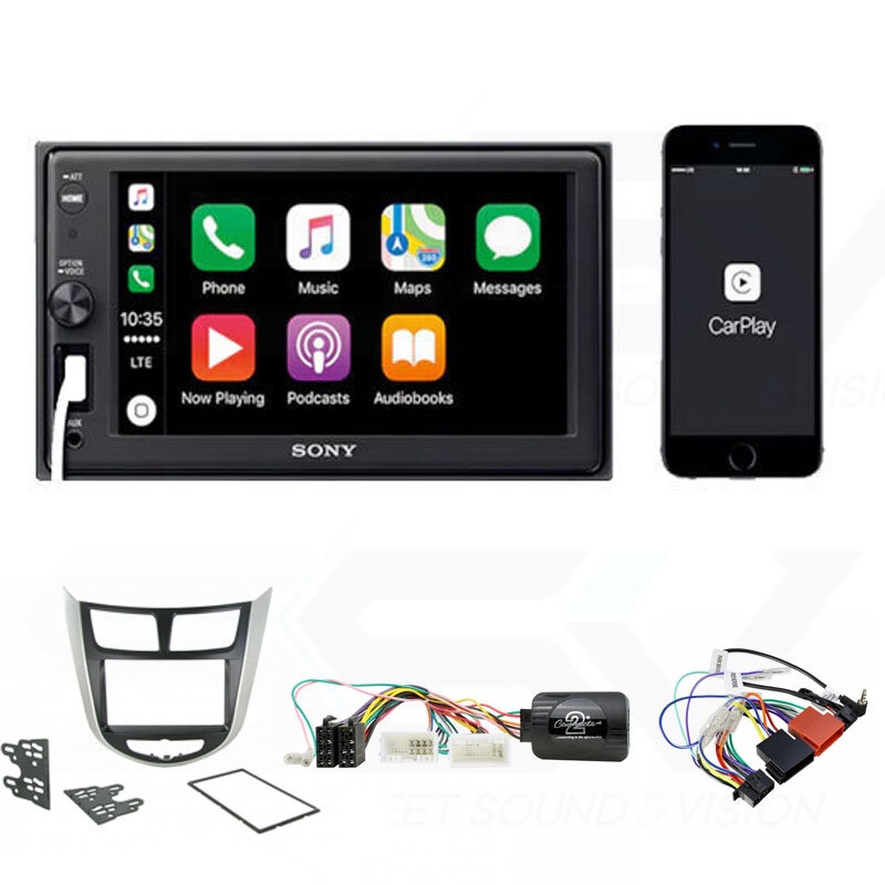 Upgrade your Multimedia Head Unit to suit Hyundai Accent 2011-2016 RB with Sony XAVAX1000