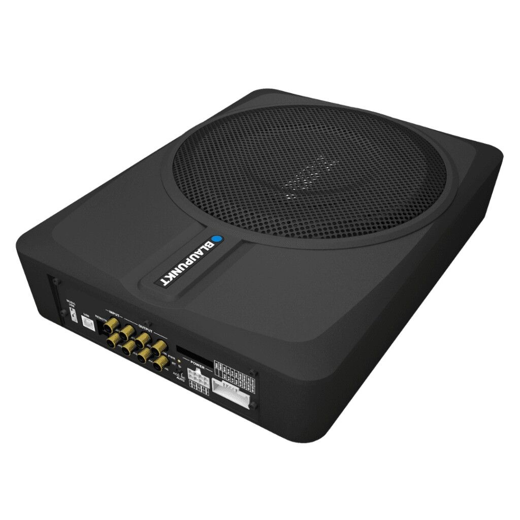 Blaupunkt XLF10150AD 10" Active Subwoofer with DSP & 4 Channel Amplifier