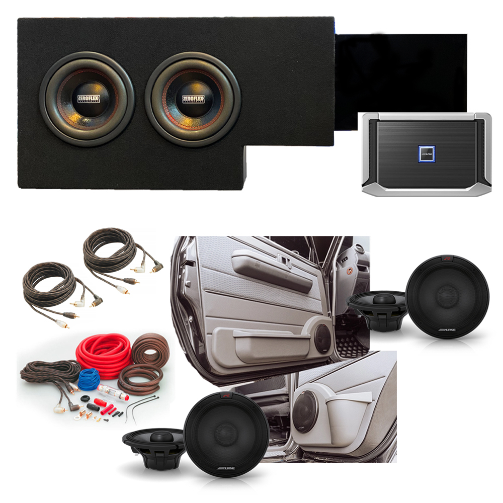 Speakers, Subwoofer & Amplifier Kit To Suit 79 Series Dual Cab Land Cruiser