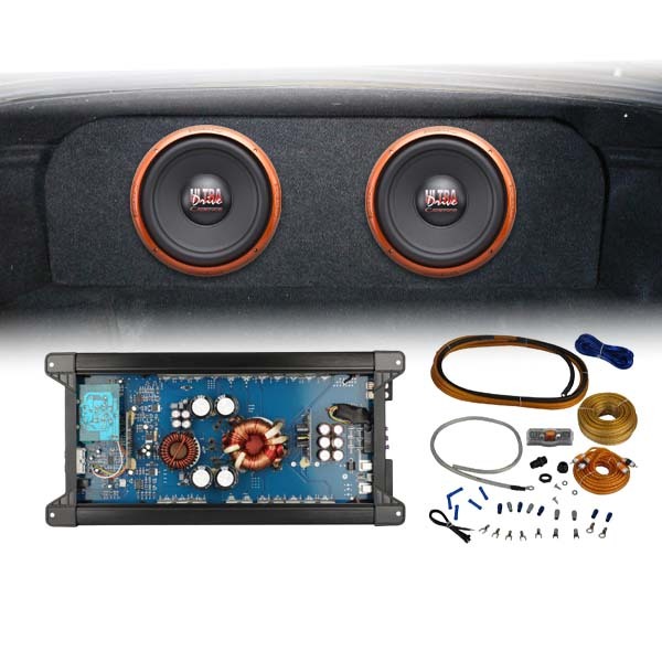 Cadence Dual Subwoofers To Suit Ford BA, BF & FG Sedan Amp & Sub Pack