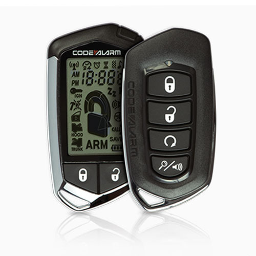 Code Alarm Remote Start Keyless Entry and Security System with LCD 2-way transmitter