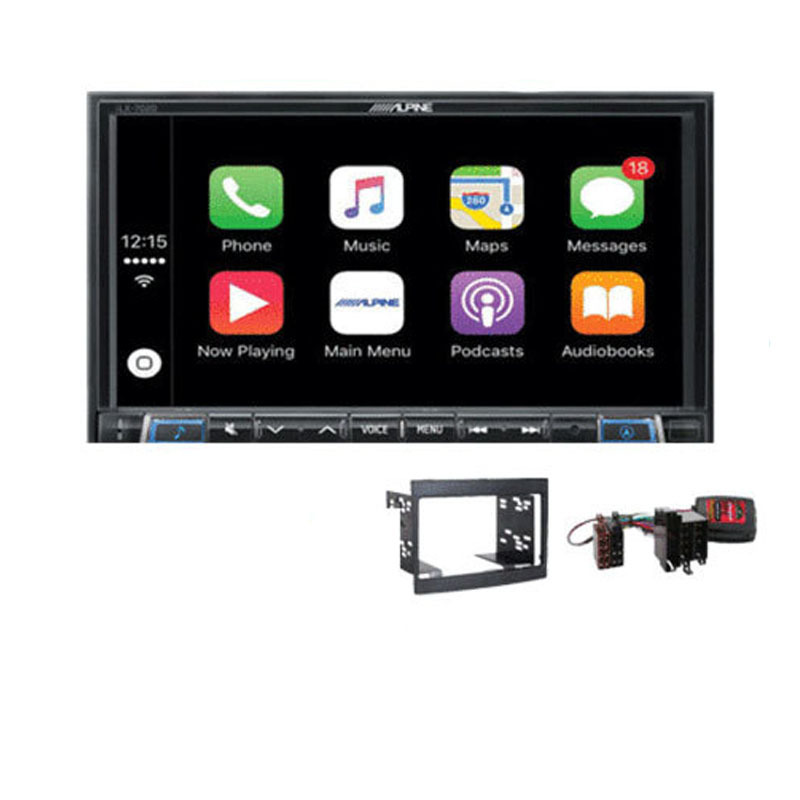 APPLE CARPLAY/ANDROID AUTO to suit VY-VZ COMMODORE - ALPINE ILX702D