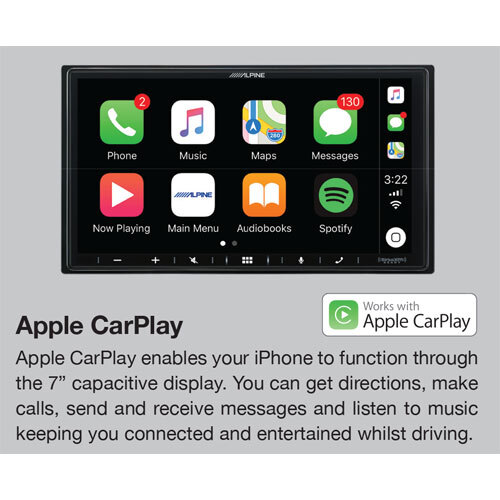 Alpine iLXW650E 7” Apple CarPlay / Android Auto Street Sound & Vision