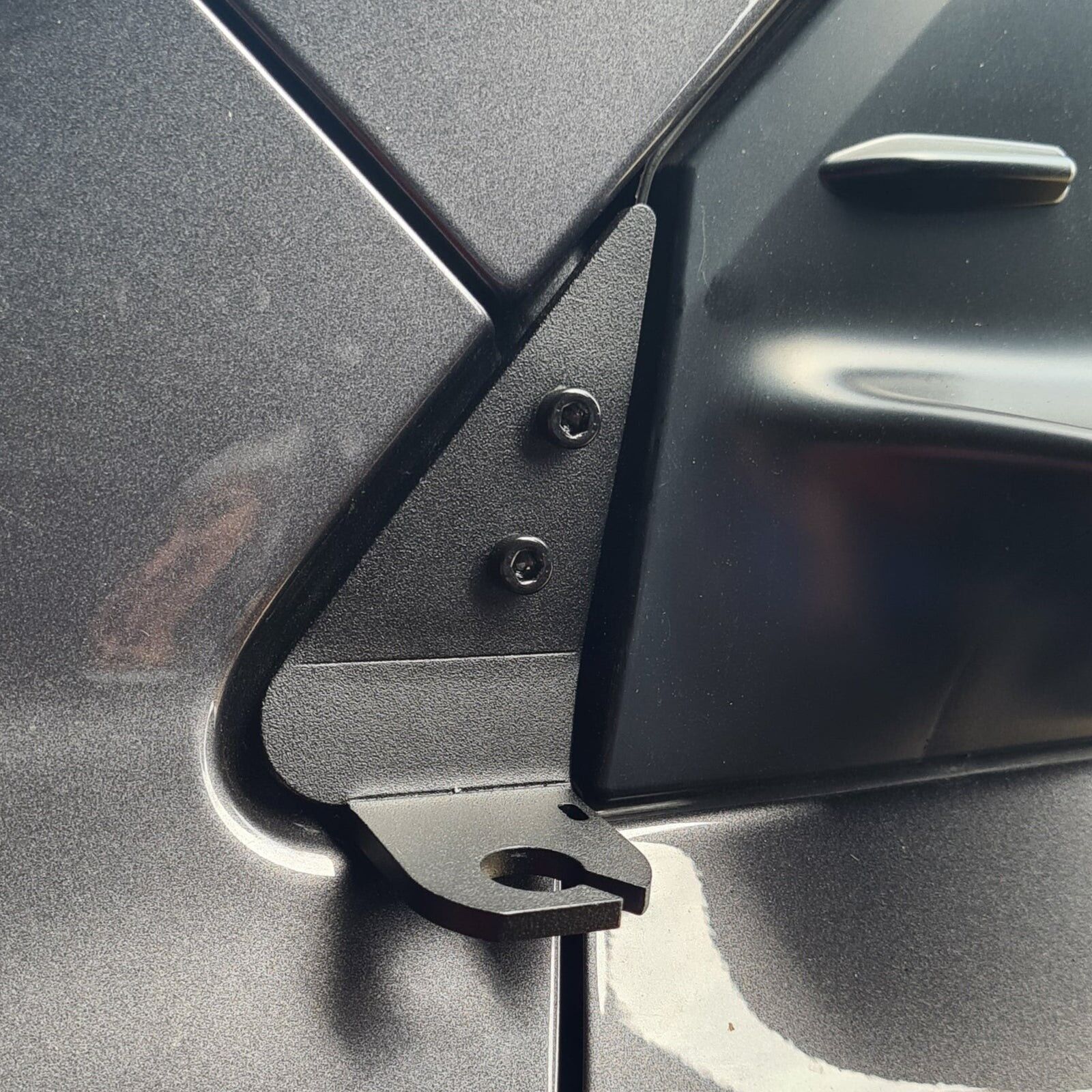 GMF 213-MB UHF Antenna Mirror Bracket To Suit Toyota Land Cruiser 200 Series 2007-2014 Passenger Side