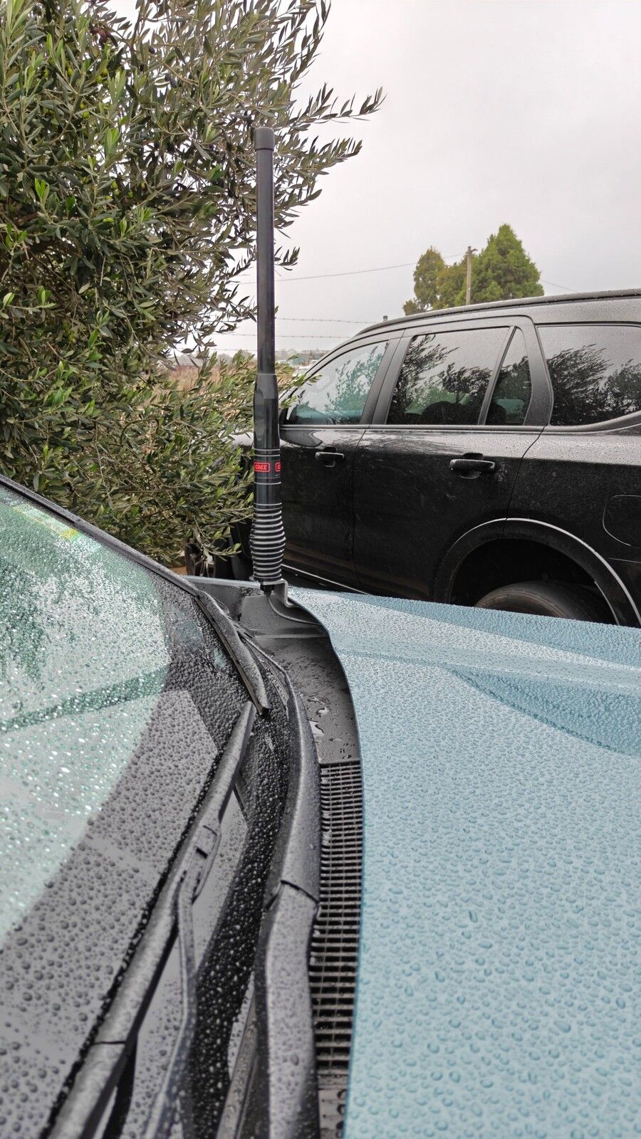 GMF 271P-BB UHF Antenna Bonnet Bracket To Suit Toyota RAV4 2026+ Passenger Side