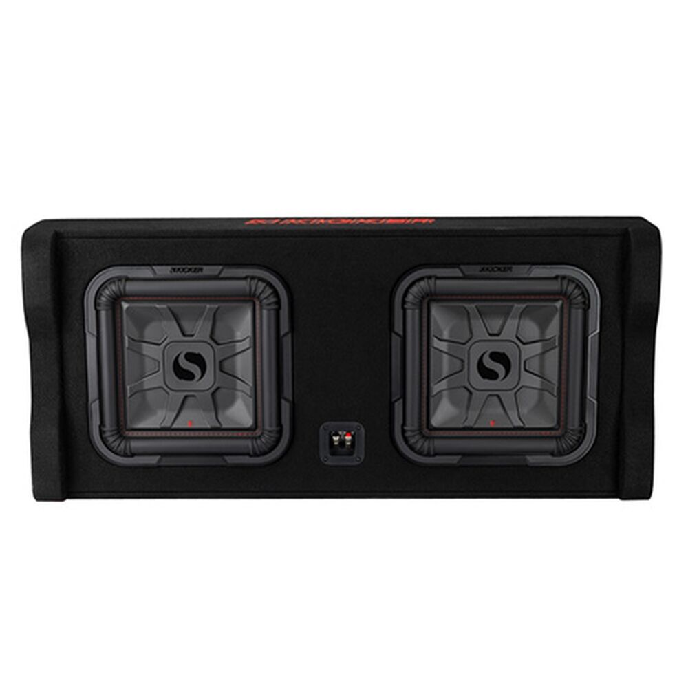 Kicker 49DL7TDF122 Dual 12" Down Firing Subwoofer Enclosure