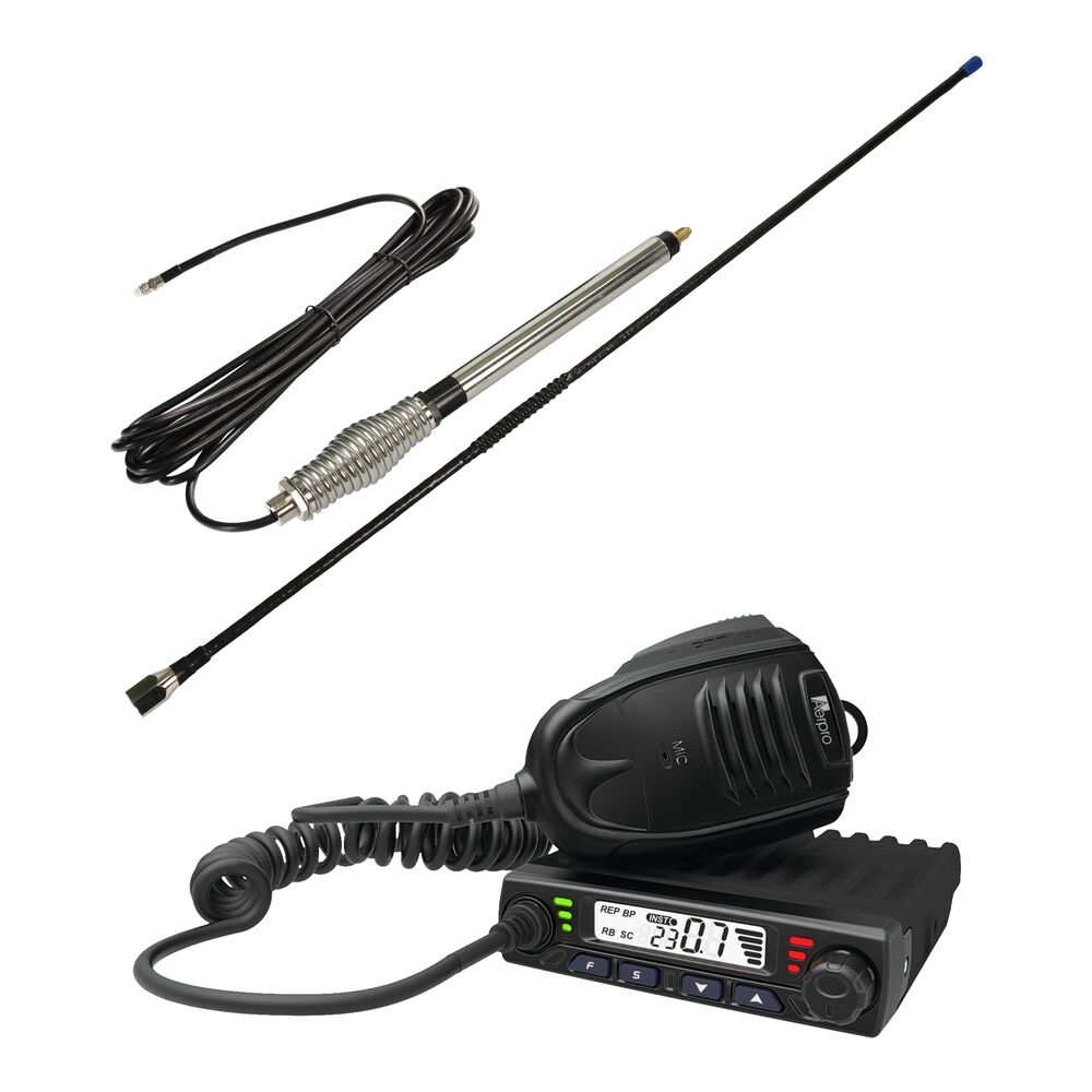 Aerpro AP477EPK 5w Compact Uhf Cb Radio & Antenna Pack