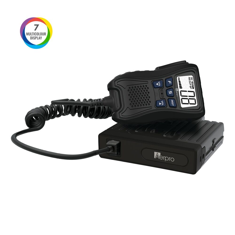 Aerpro AP477H 5w Ultra Compact Hideaway Uhf Cb Radio