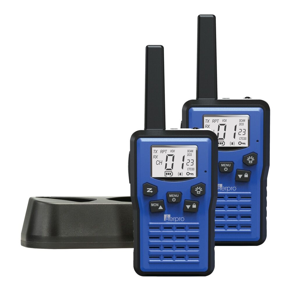 Aerpro APH02R 2w Uhf Cb Handheld Radio Twin Pack - Rechargeable