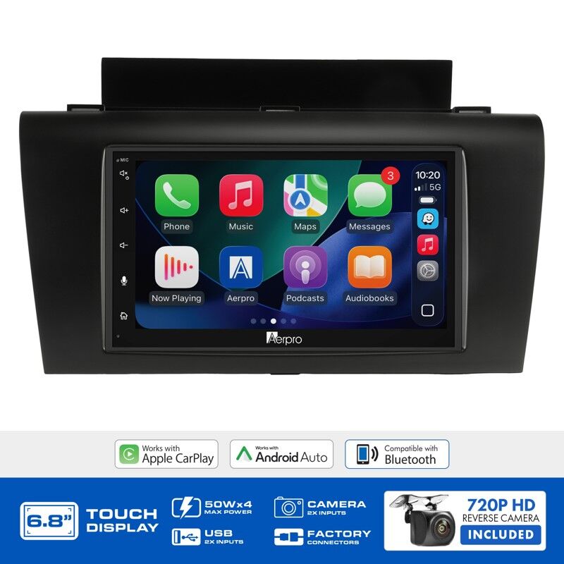 Aerpro AX9246K 6.8" Wireless CarPlay & Android Auto Multimedia Receiver To Suit Mazda 3 2004-2009