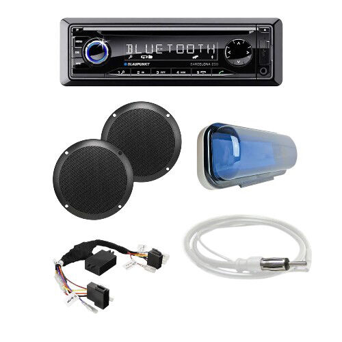Blaupunkt BARCELONA230 Car Radio Single Din Bluetooth CD/USB Receiver Package