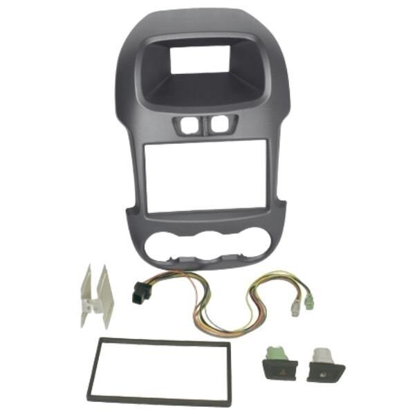 Stinger BN25K5008B Double DIN Fascia Kit To Suit Ford Ranger PX1 2012-2015 (Black)