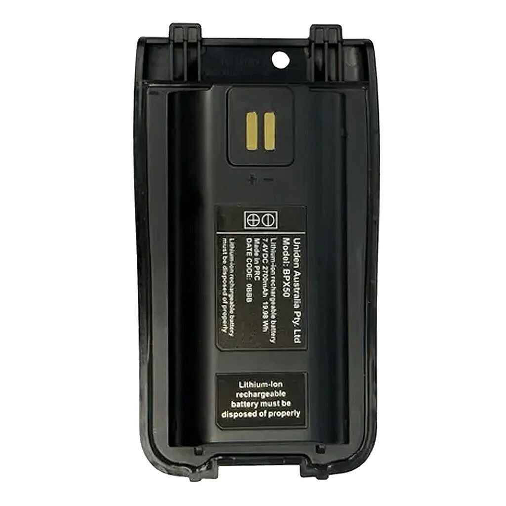Uniden BPX50 2700mAh Battery for XTRAK 50 / XTRAK 50 Pro