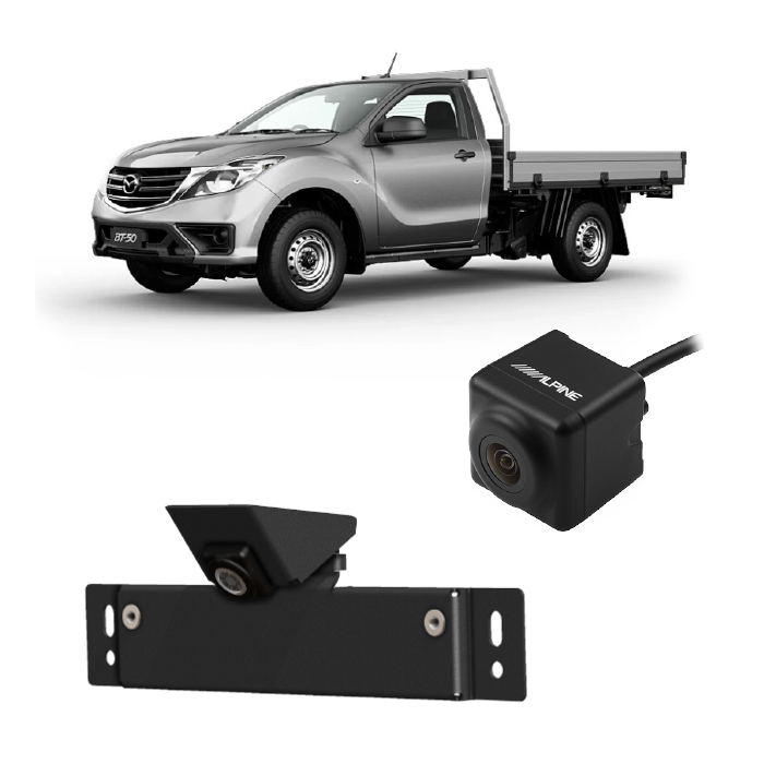 Alpine RearView High Dynamic Range (HDR) Camera To Suit Mazda BT-50 for Tray Vehicles