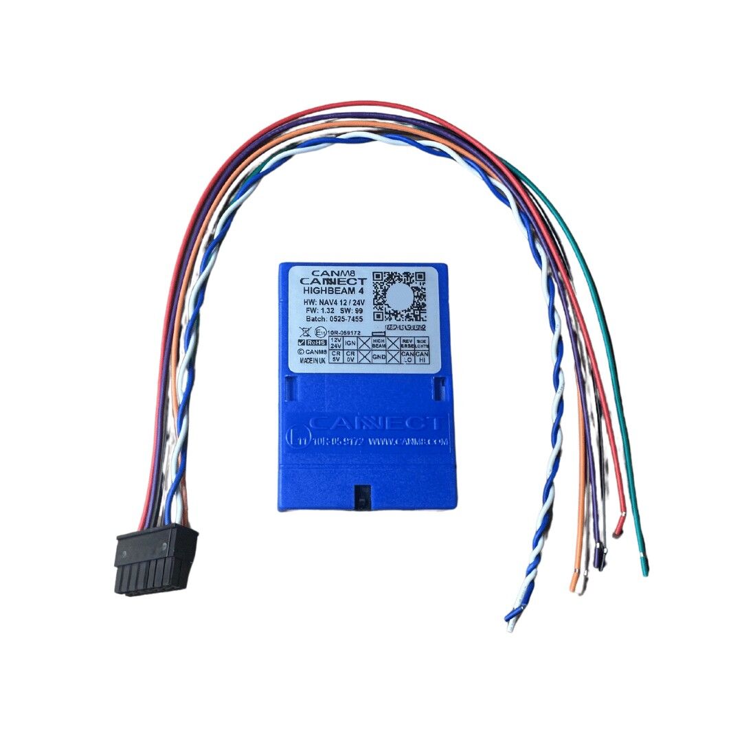 CANM8 C8NECTHIGHBEAM-4 CANNECT High Beam, Park Light, Reverse & Ignition Signal Interface
