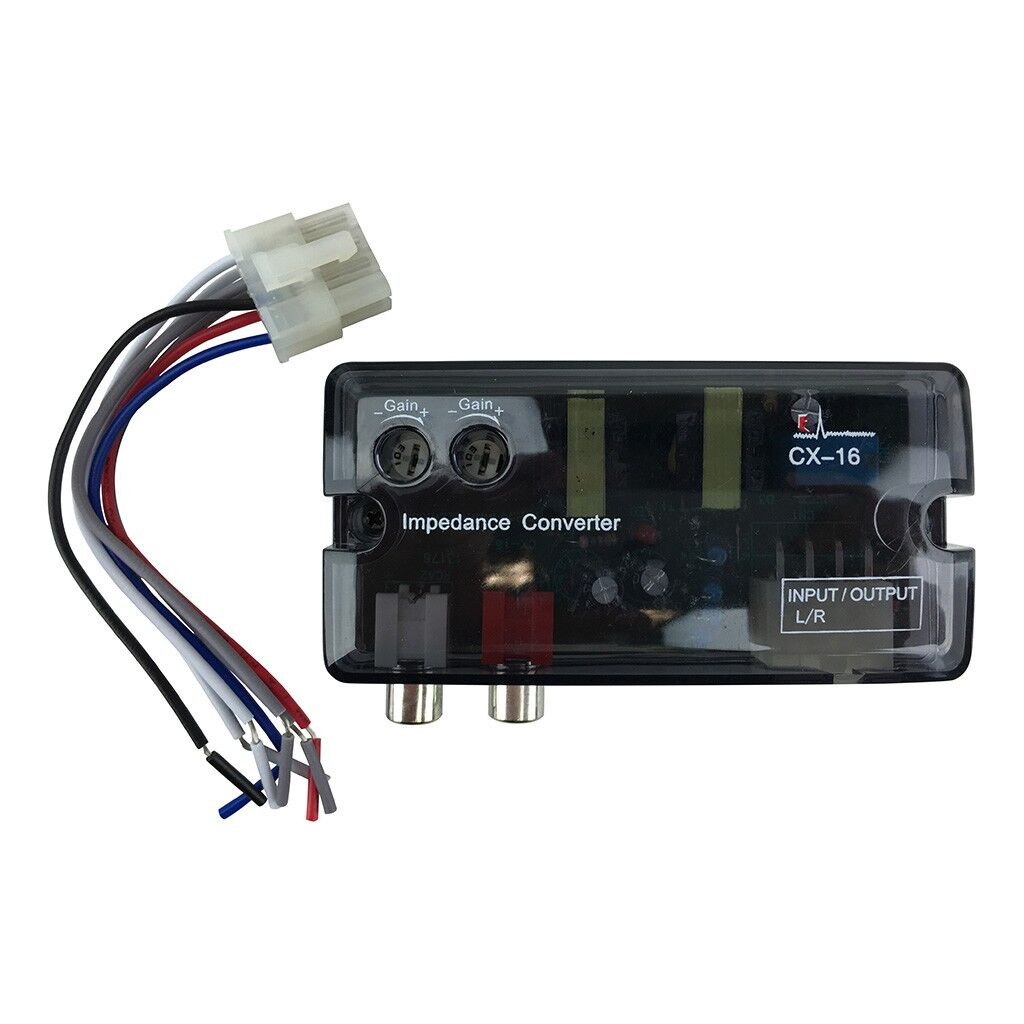 Axis CX16 2-Channel Speaker to RCA Level Converter