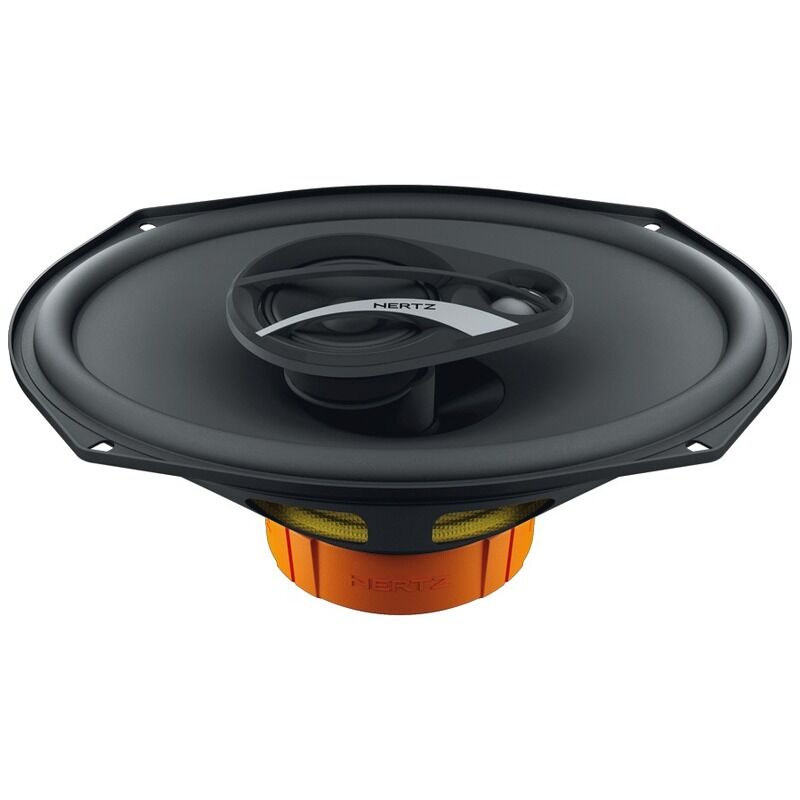 Hertz DCX 710.3 - Dieci 7" x 10" 3-Way Coaxial Speaker - Pair