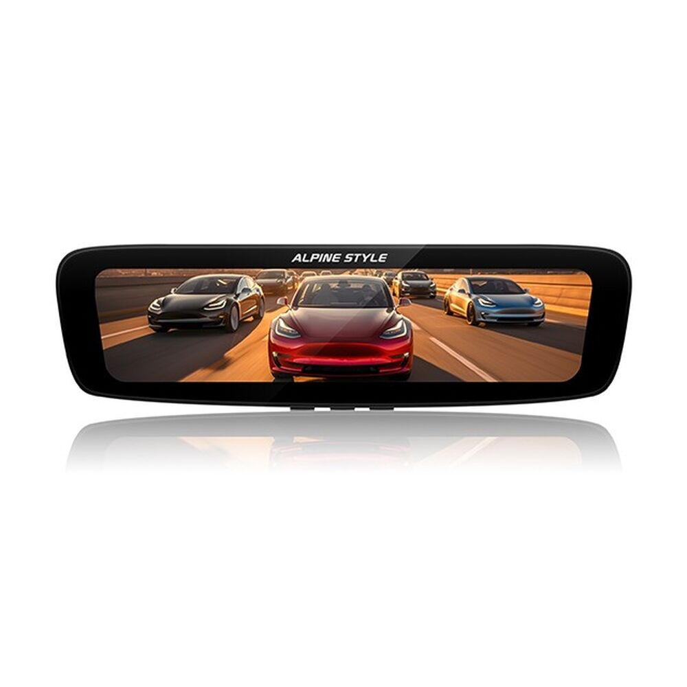 Alpine DVR-TEM01-EV Tesla Dedicated Streaming Rearview Mirror