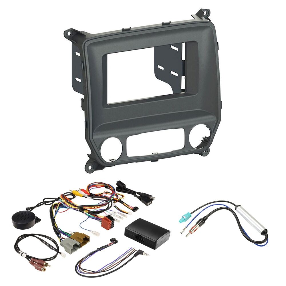 Aerpro FP8417KC Install Kit To Suit Chevrolet Silverado Wt - Mylink 7 Inch Black