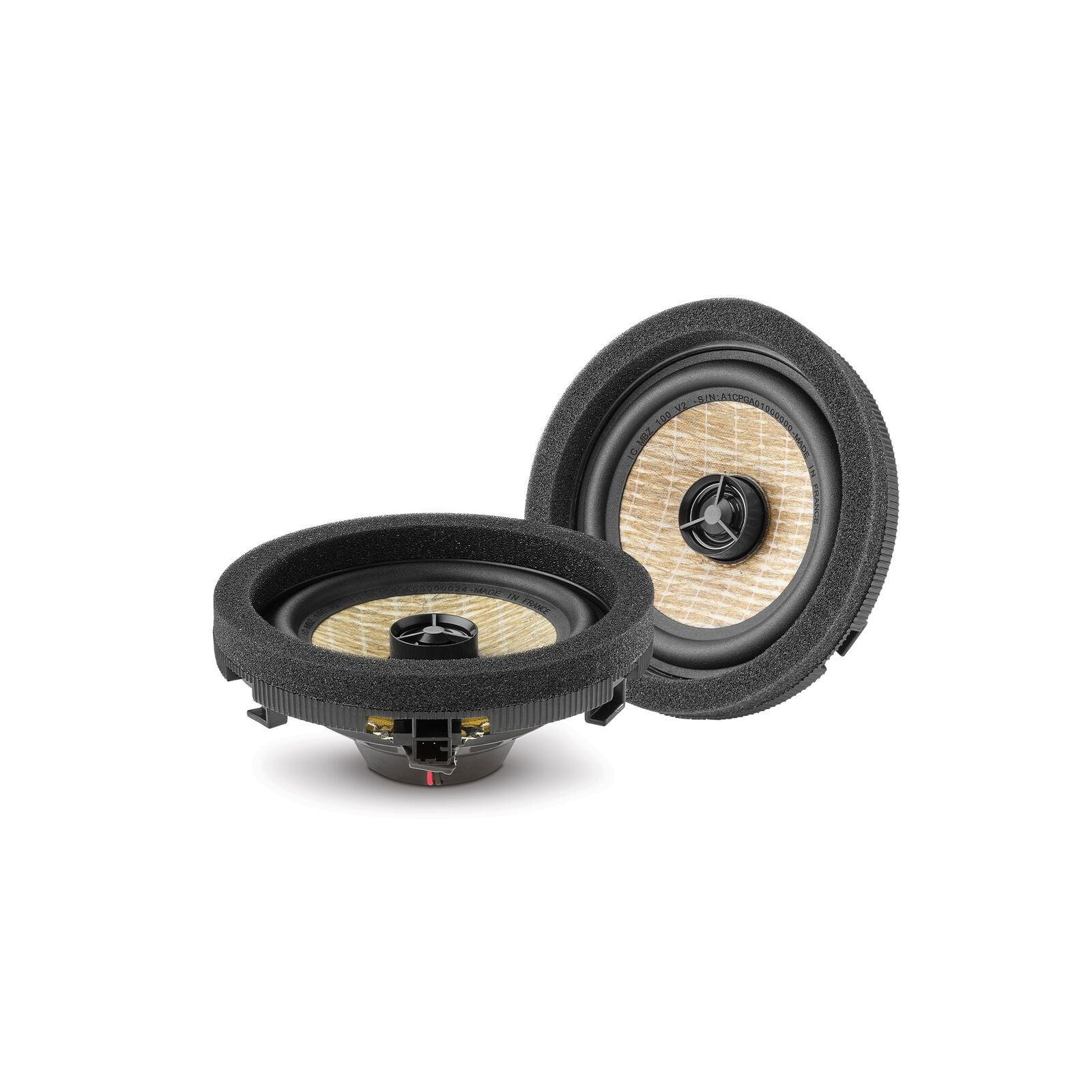Focal IC MBZ 100 V2 | 2-Way Coaxial Kit for Mercedes-Benz
