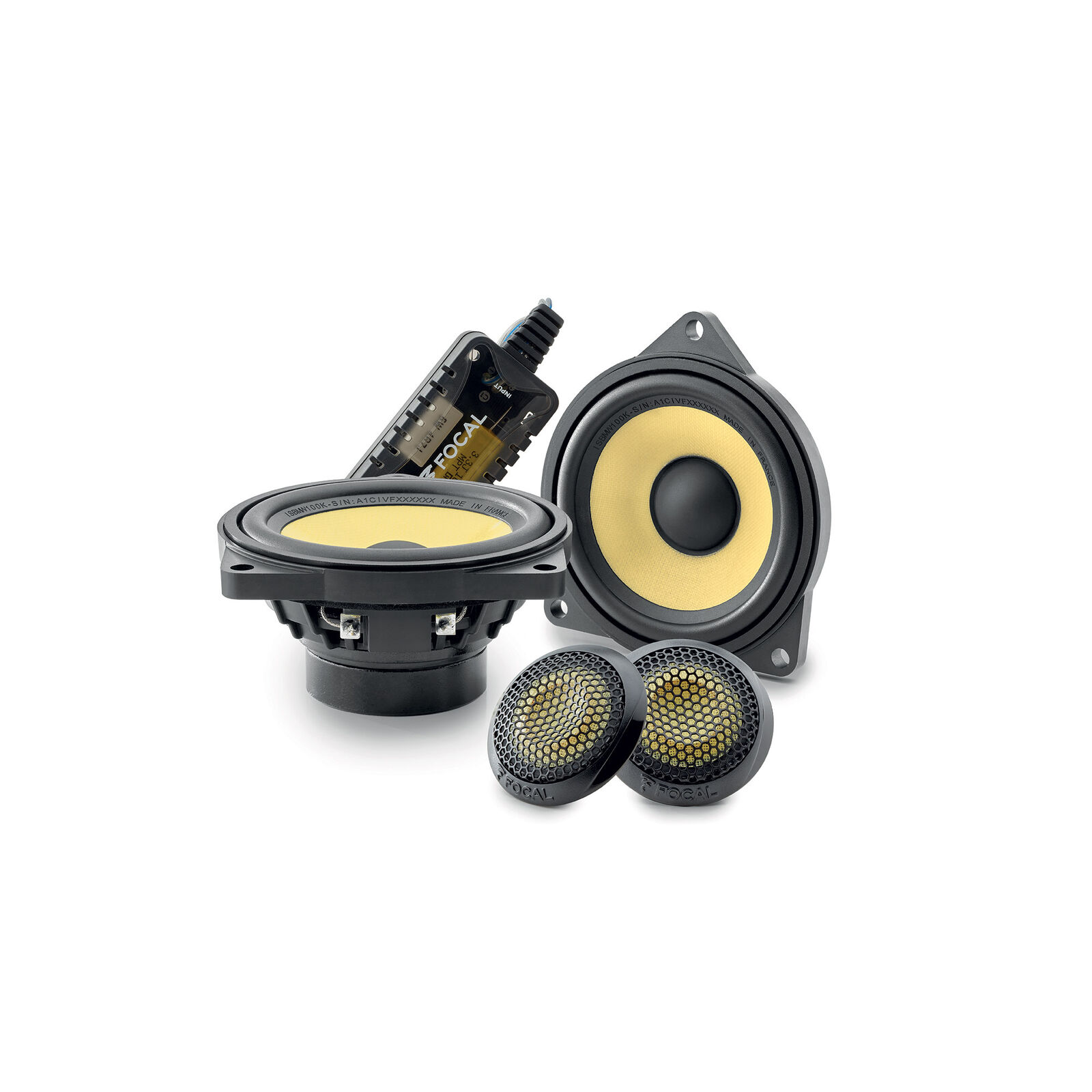 Focal IS BMW 100KL Inside Series Direct Fit Premium 2-Way Component Kit To Suit BMW