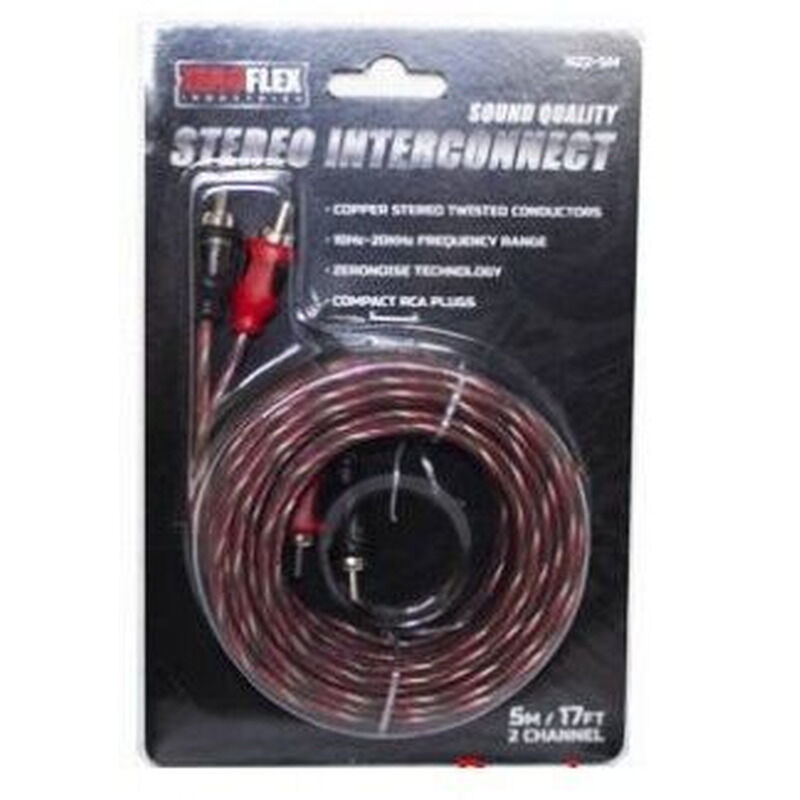 ZEROFLEX Stereo RCA 5Meter Cable | NZ2-5M