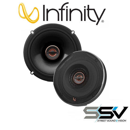 4 x INFINITY REF-6522ex 6.5" 2-WAY CAR AUDIO SHALLOW MOUNT COAXIAL SPEAKERS