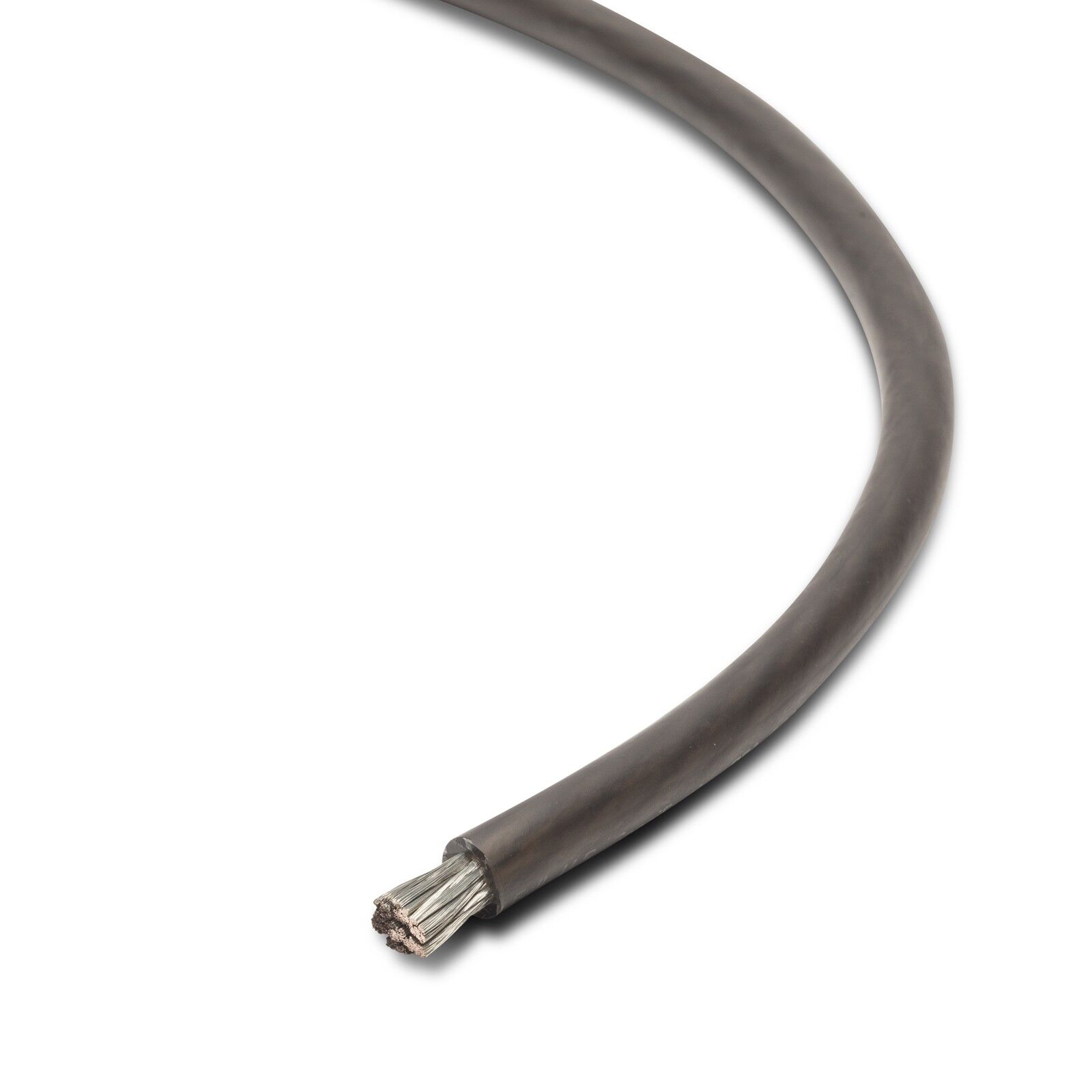 Rockford Fosgate RFW4B 100 Foot Spool 4 AWG Frosted Black Wire