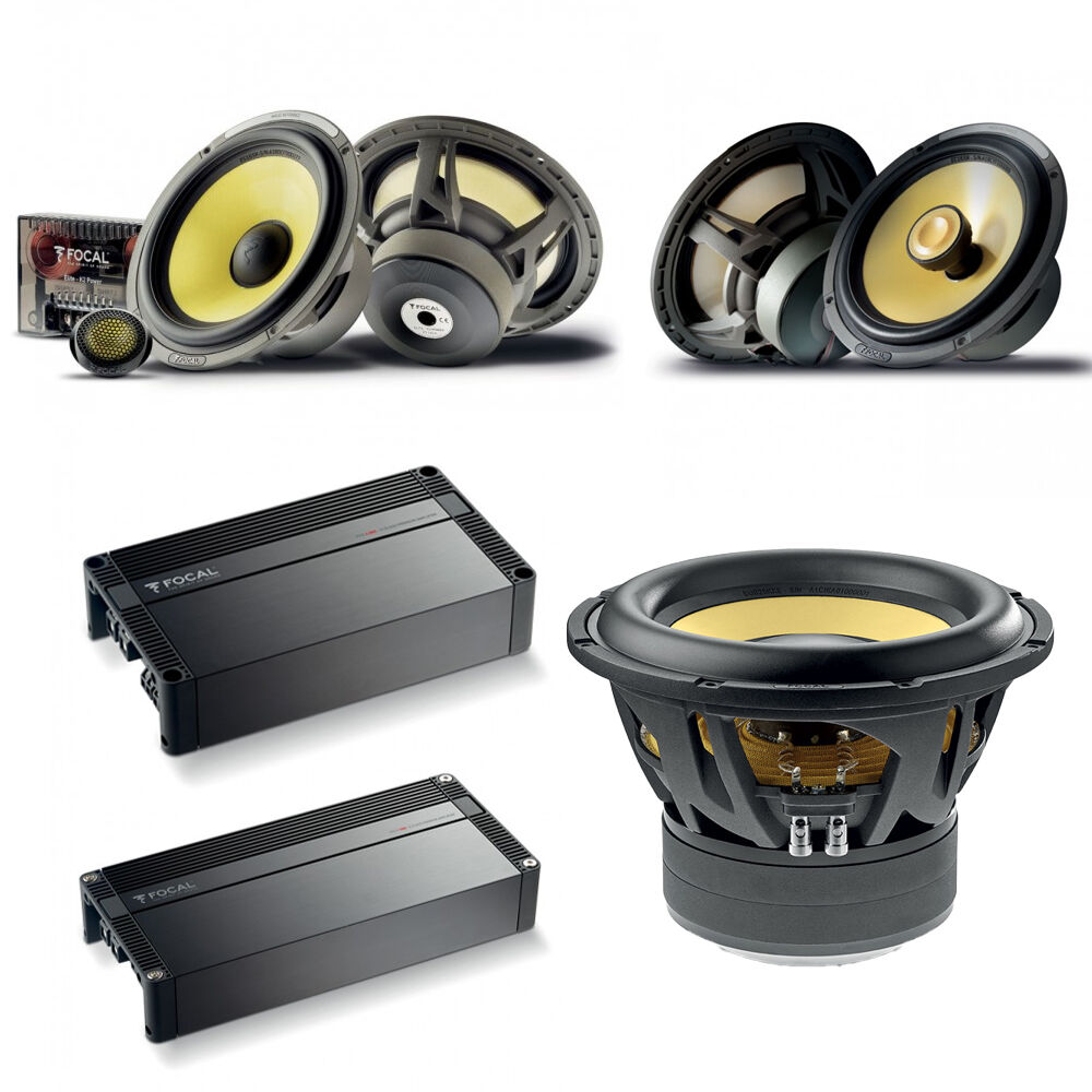 Focal Premium Speakers Amplifier & Subwoofer Package