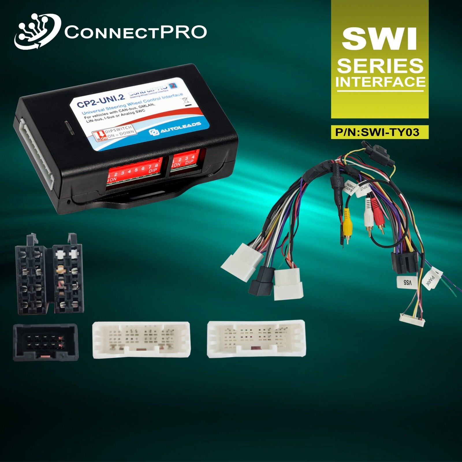 ConnectPRO SWI-TY03 Steering Wheel Control Interface (28 & 30 Pin) To Suit Select Toyota